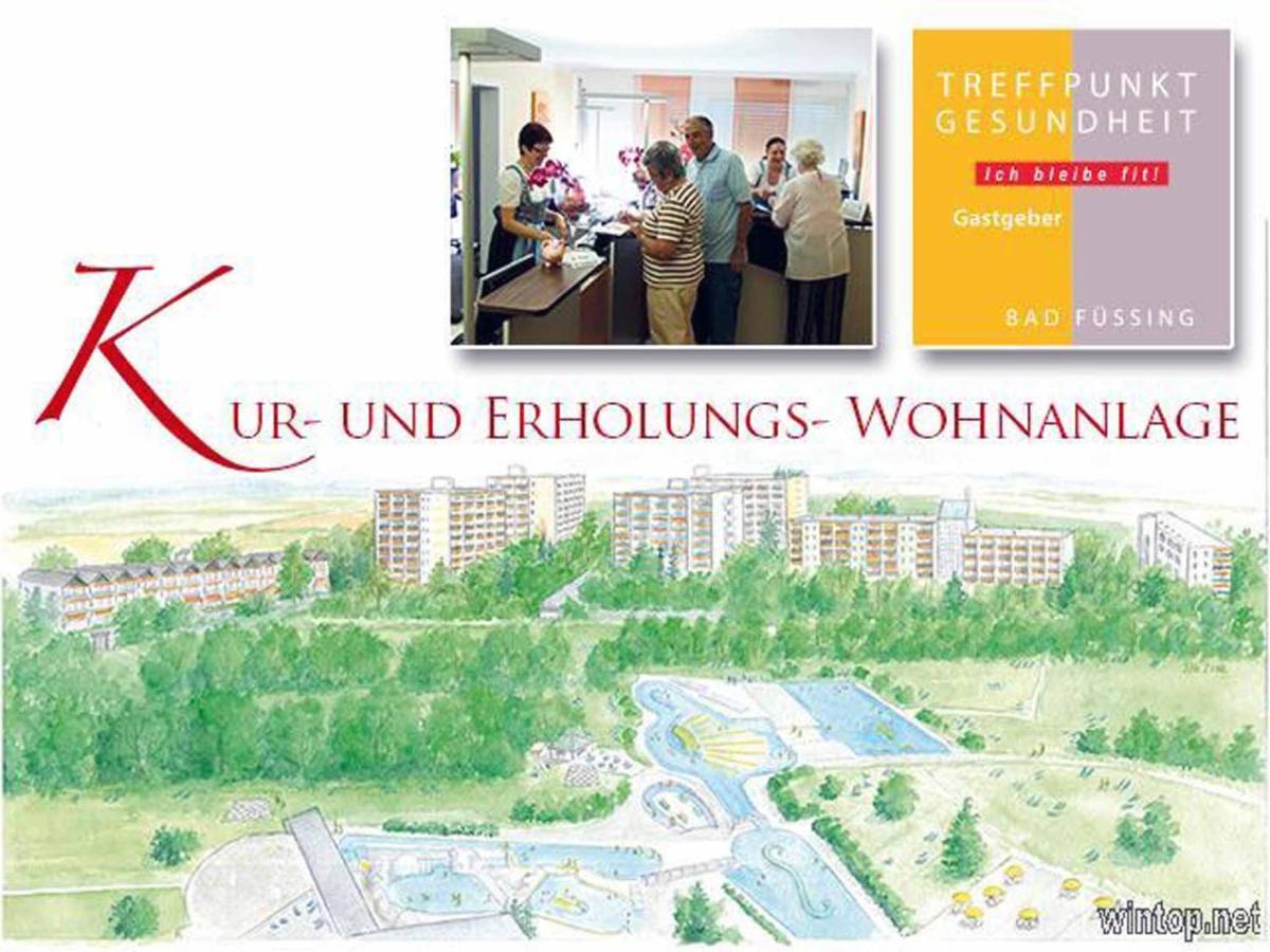 Kur- Und Erholungs-Wohnanlage Neben Dem Johannesbad Bad Fussing Exterior photo